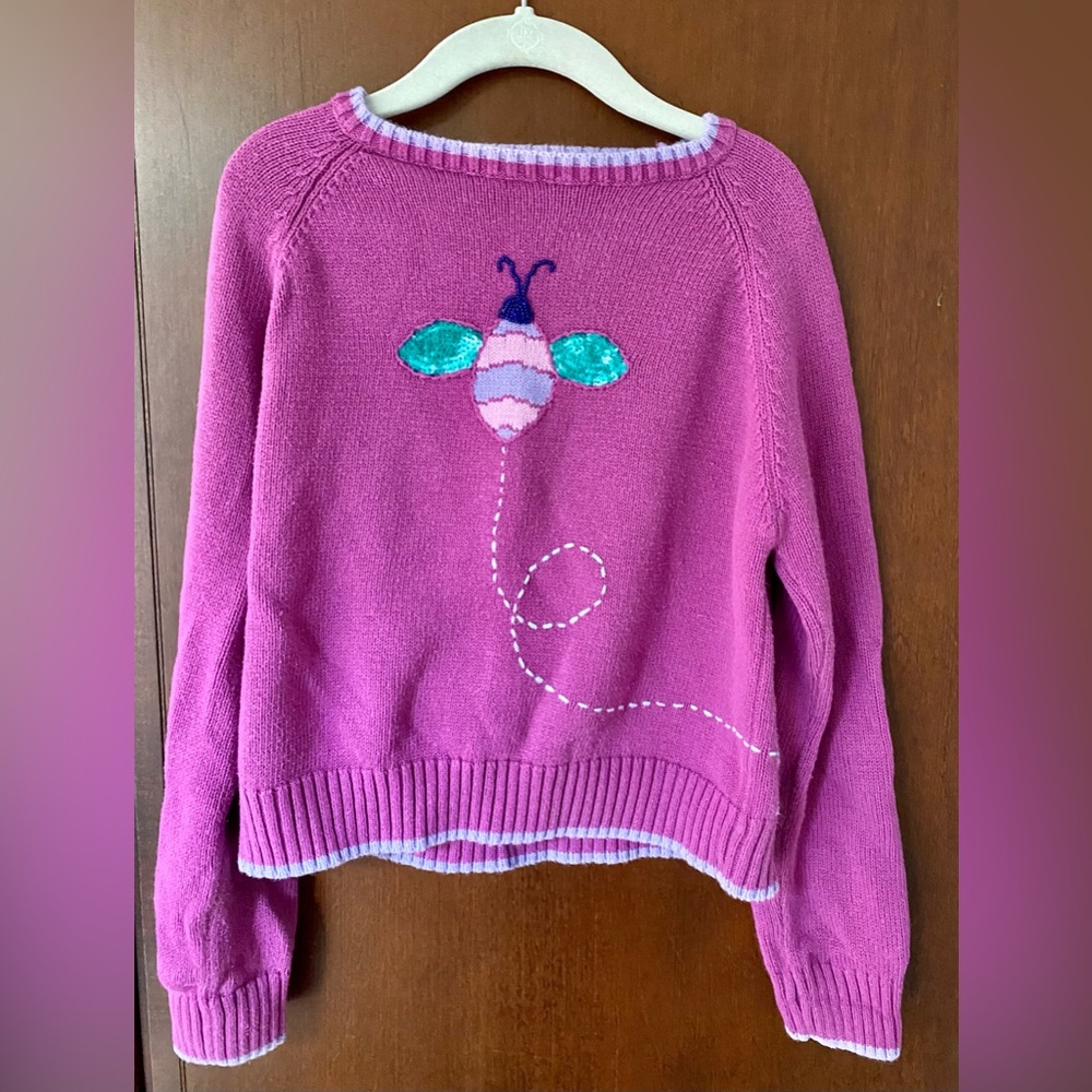 Hartstrings bee sweater, size 7/8